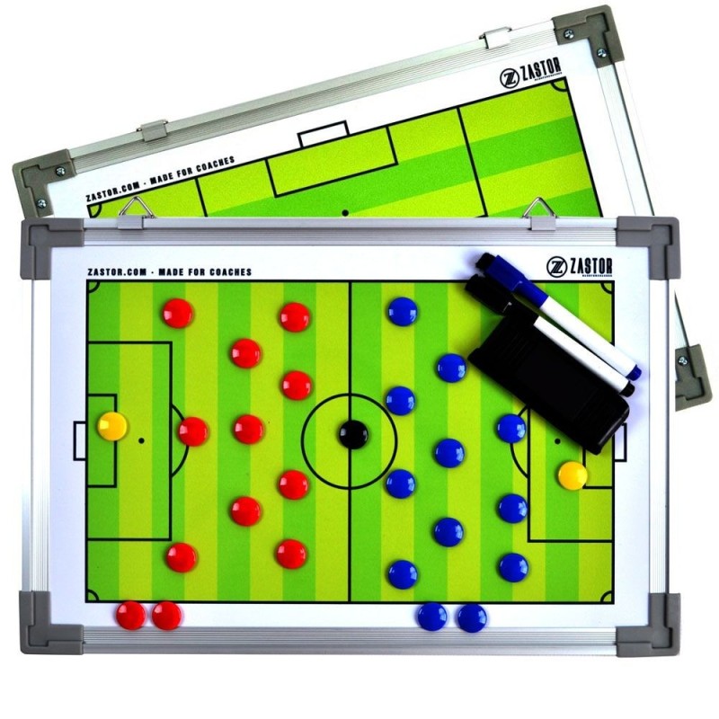 Pizarra Magnética Reversible Zastor TEAM DUO Fútbol 30x45cm