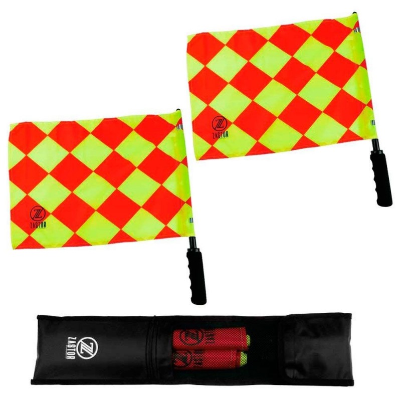 Set 2 Banderines Linier Giratorios Zastor Premier-R con Funda