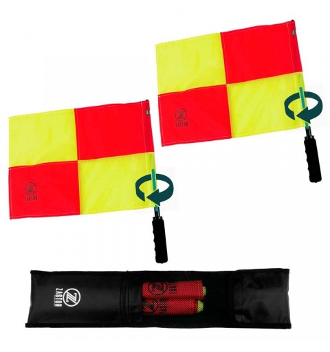 Set 2 Banderines Linier Giratorios Zastor Premier-C con Funda