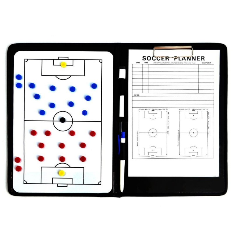 Carpeta Tácticas Magnética Zastor COACH Fútbol