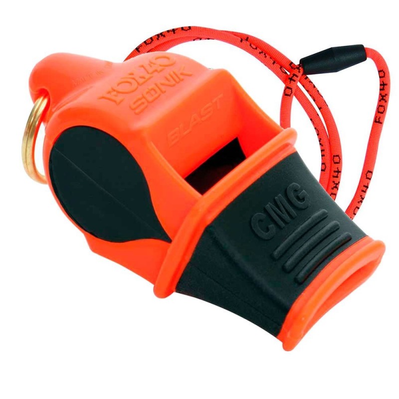 Silbato Fox 40 Sonik Blast CMG Naranja/Negro