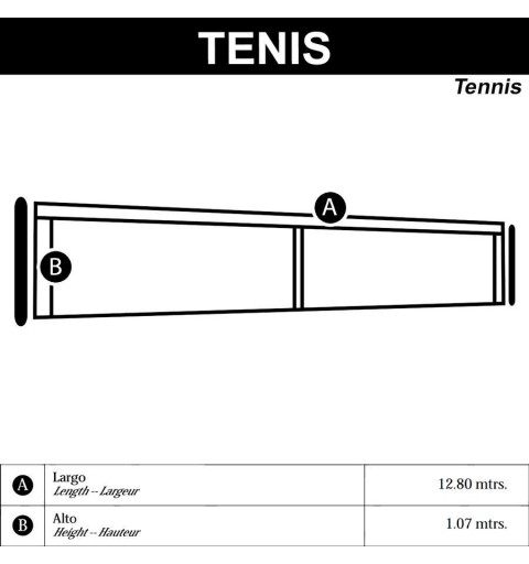 Red Tenis 10 Mallas Dobles