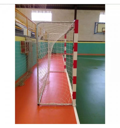 Juego Porterías Trasladables Base 33mm Fútbol-Sala / Balonmano - Alumi