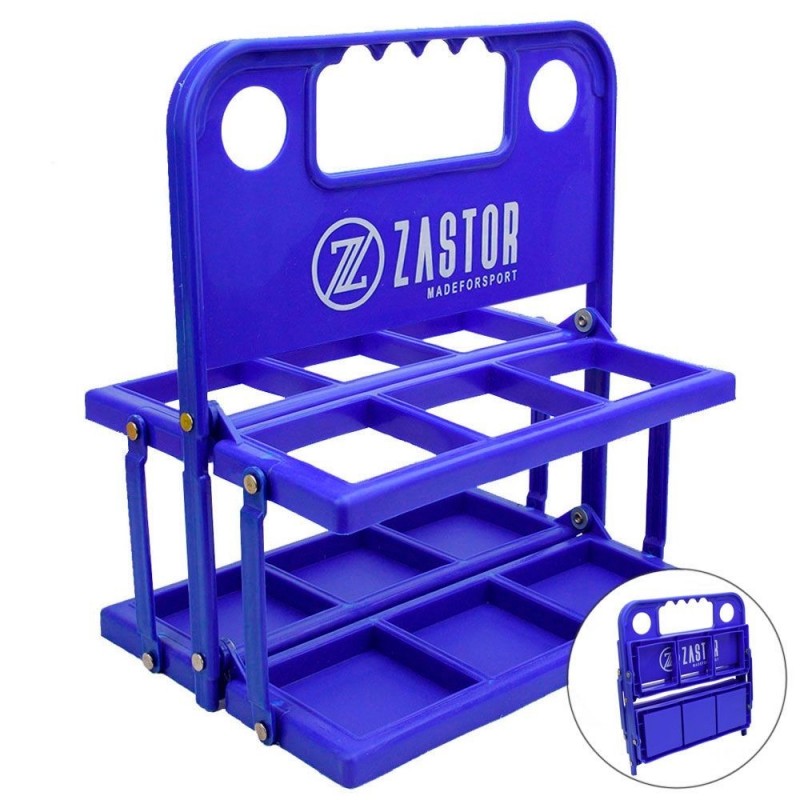 Portabotellas Plegable Zastor MOE-6 Botellas Azul