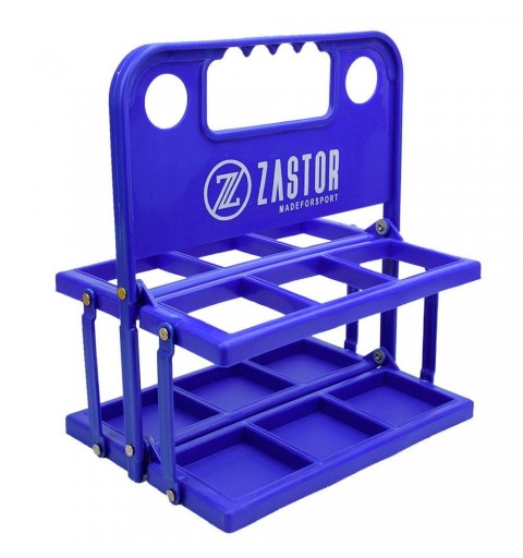 Portabotellas Plegable Zastor MOE-6 Botellas Azul