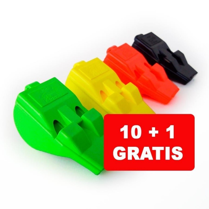 Set 10+1 Gratis - Silbato Acme Tornado T-2000