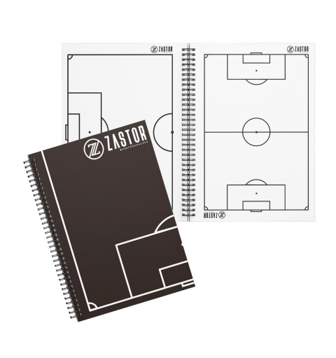 Cuaderno Tácticas Fútbol Zastor Memo