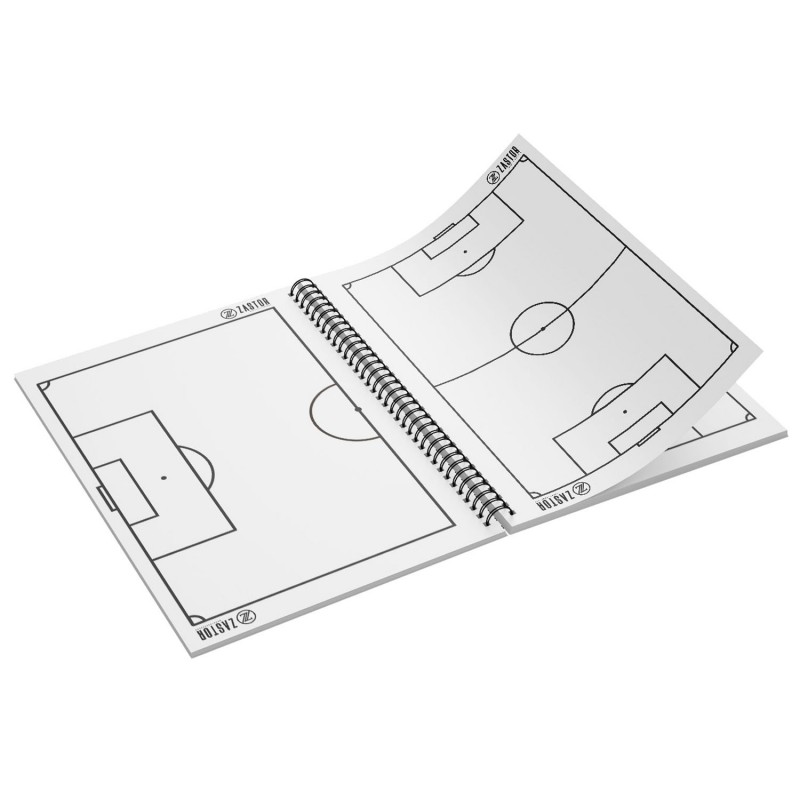 Cuaderno Tácticas Fútbol Zastor Memo