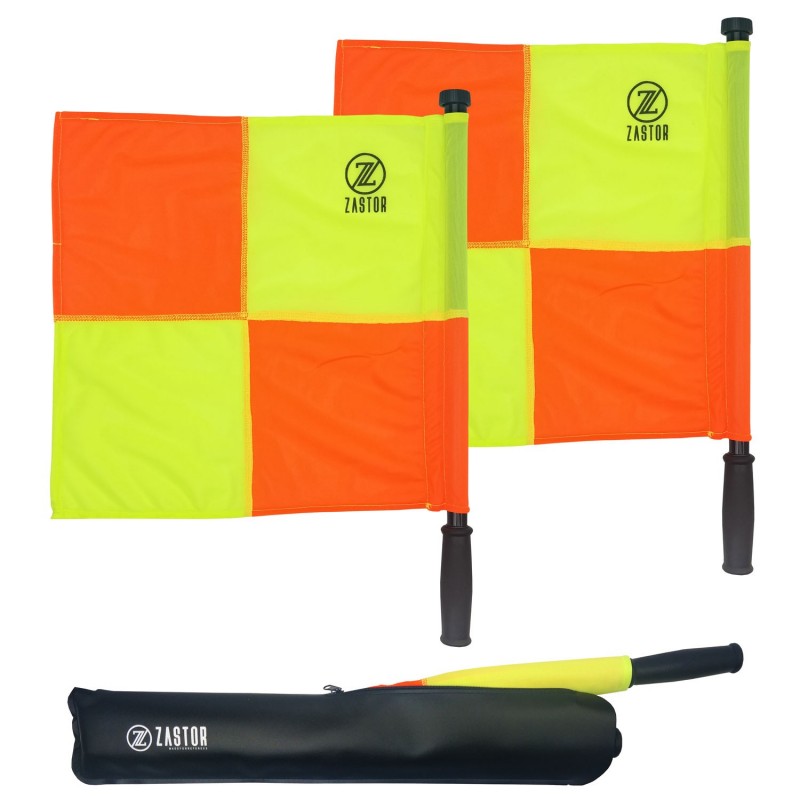 Set 2 Banderines Linier Giratorios Zastor PRO-XC con Funda