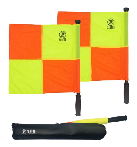 Set 2 Banderines Linier Giratorios Zastor PRO-XC con Funda