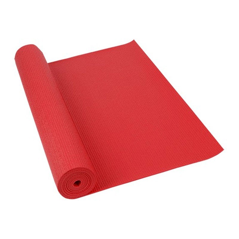 Alfombrilla de Yoga y Pilates Rojo 4mm