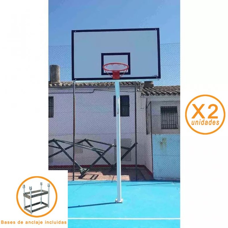 Juego Canastas Baloncesto Fijas PRO