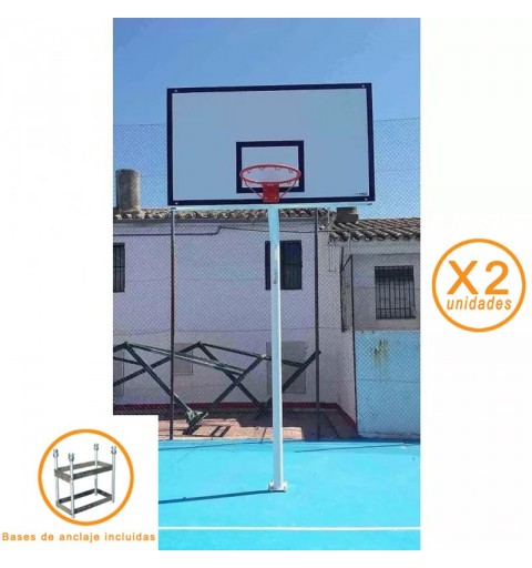 Juego Canastas Baloncesto Fijas PRO