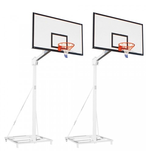 Juego Canastas Baloncesto Trasladables DeLuxe