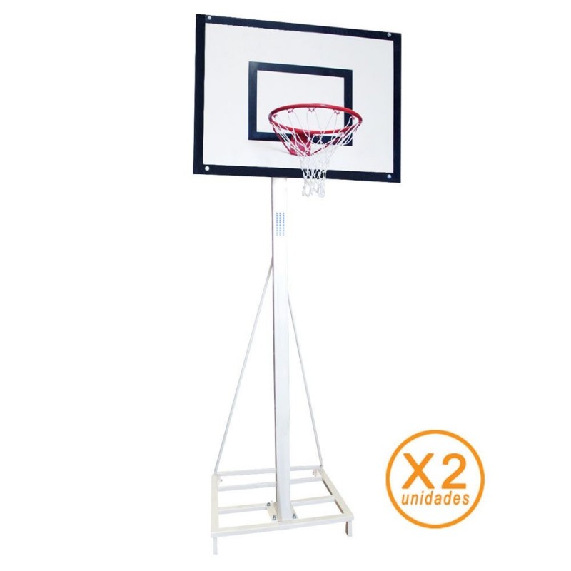 Juego Canastas Minibasket Trasladables DeLuxe