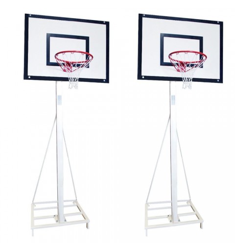 Juego Canastas Minibasket Trasladables DeLuxe