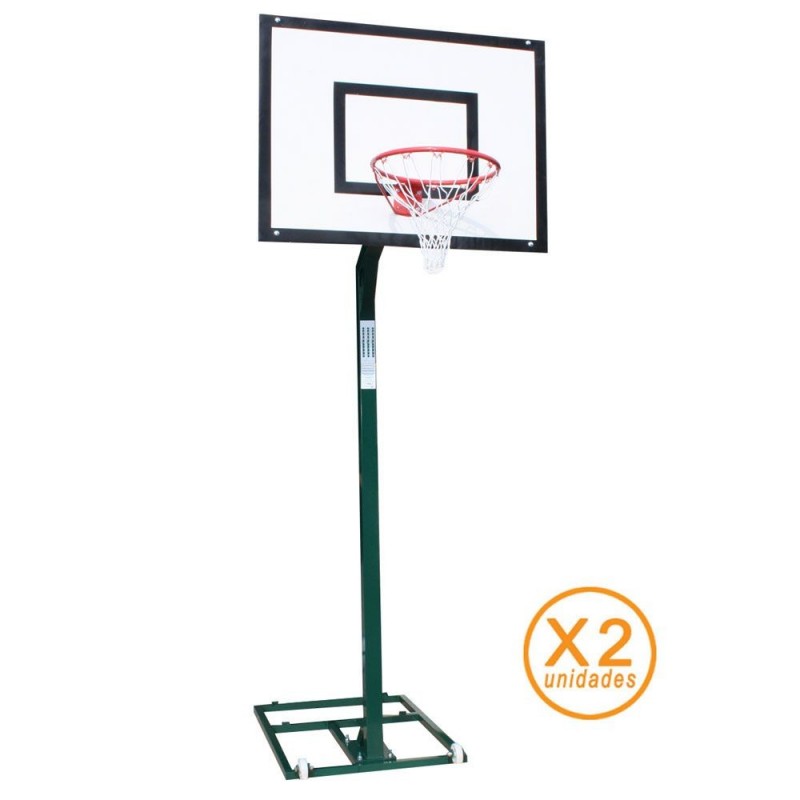 Juego Canastas Minibasket Trasladables