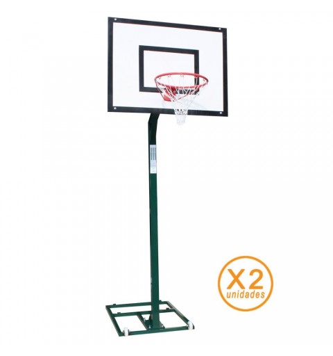 Juego Canastas Minibasket Trasladables