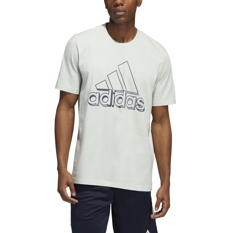 camiseta blanca adidas