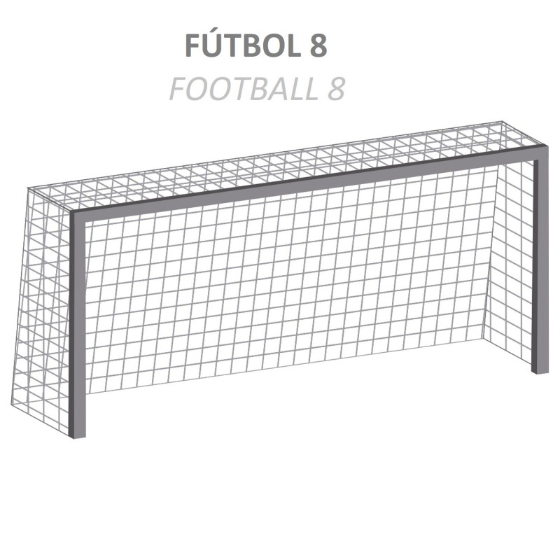 Juego Redes Porterías Fútbol 8 Basic