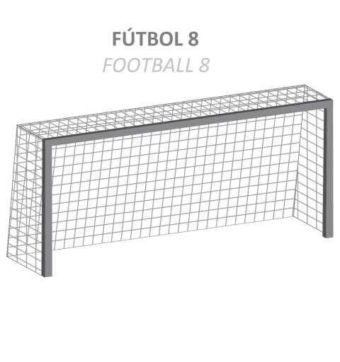 Juego Redes Porterías Fútbol 8 Basic