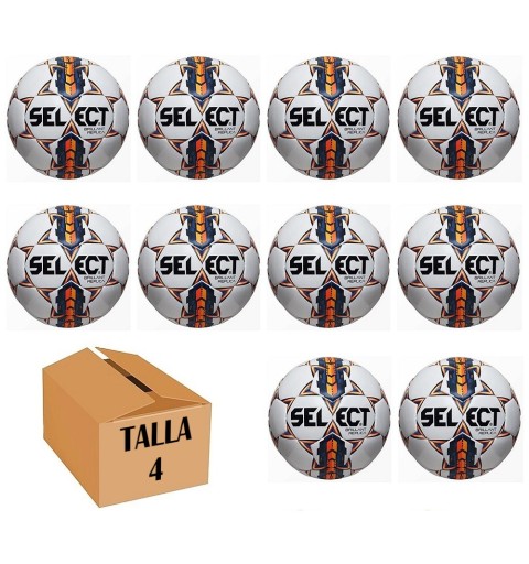 Pack 10 Balones Fútbol Select Brillant Replica T-4