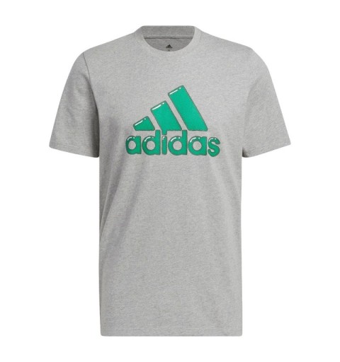 Camiseta Adidas Fill Gris/Verde