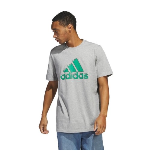 Camiseta Adidas Fill Gris/Verde