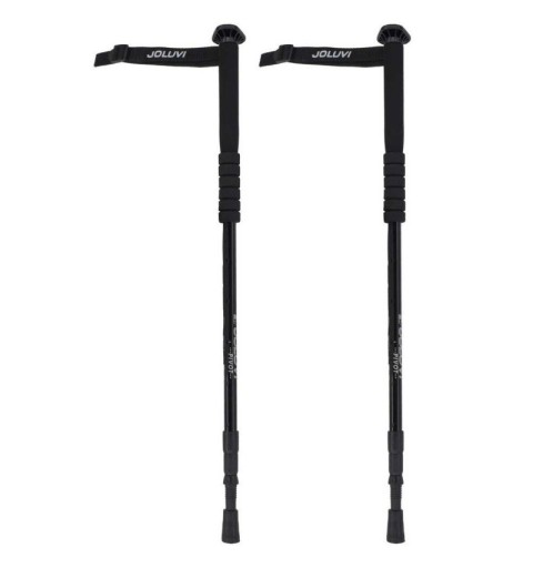 Juego Bastones Trekking Joluvi Pivot Negro