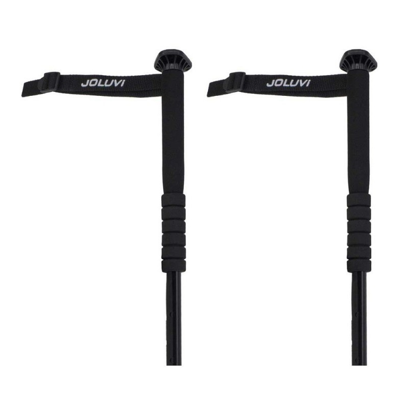 Juego Bastones Trekking Joluvi Pivot Negro