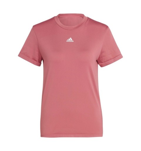 Camiseta Adidas Aeroknit Seamless Rosa