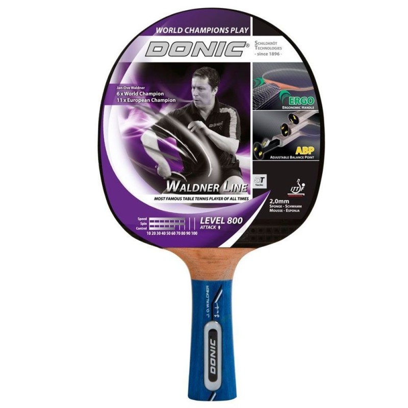 PALA P.PONG DONIC WALDNER SERIE 800