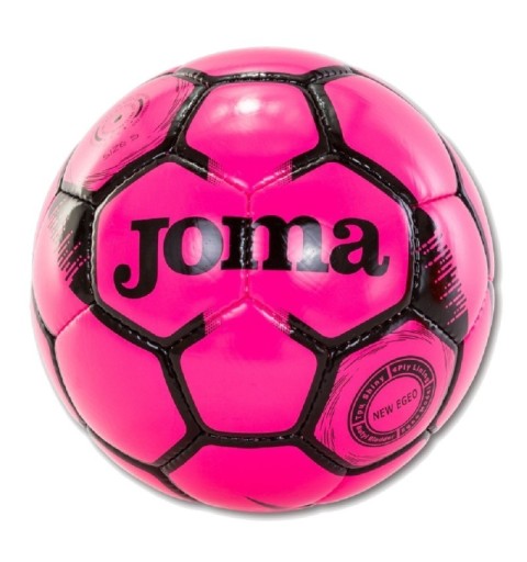 Balón Fútbol Joma Egeo Rosa Flúor/Negro T-5