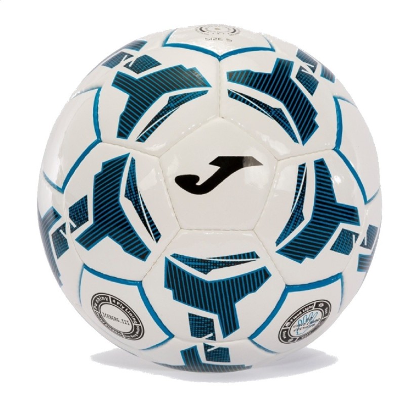 Balón Fútbol Joma Iceberg III Blanco/Turquesa T-5