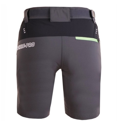 Pantalón Corto Trekking Sphere Pro Gia Negro/Verde