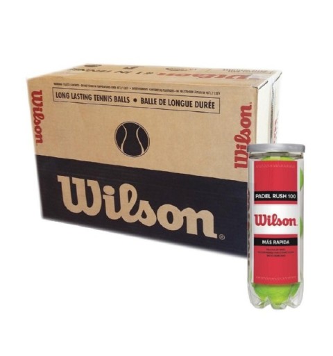 Cajón 72 Pelotas Pádel Wilson Rush 100