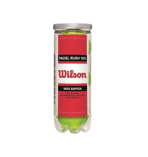 Cajón 72 Pelotas Pádel Wilson Rush 100