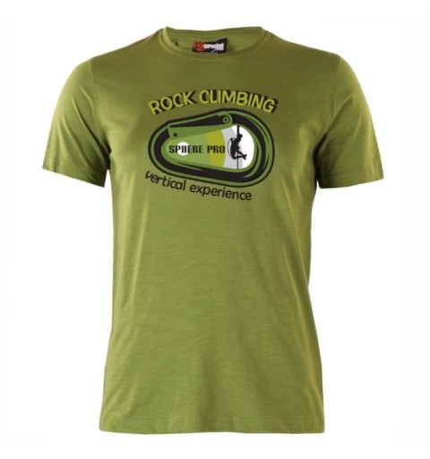 Camiseta Sphere Pro Climbing Verde