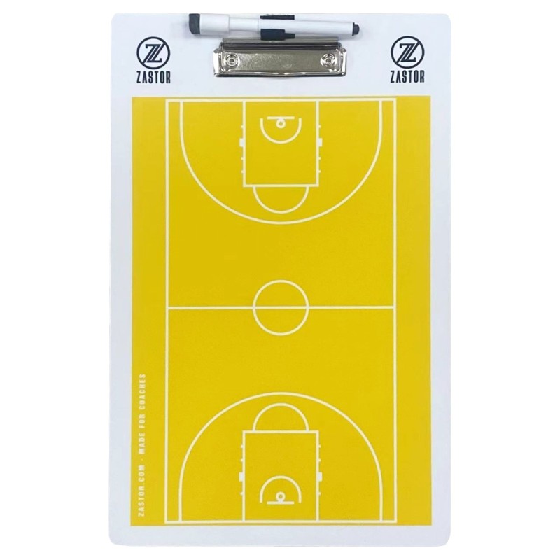 anverso  pizarra entrenador basket