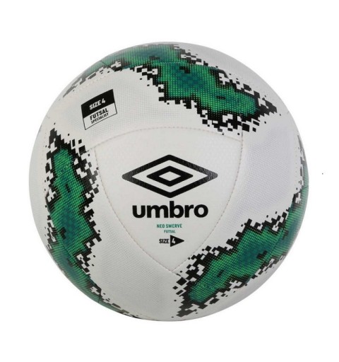 Balón Fútbol Sala Umbro Neo Futsal Swerve Blanco/Verde T-4