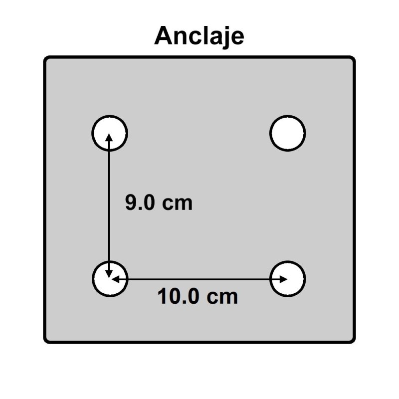 anclaje aro basculante