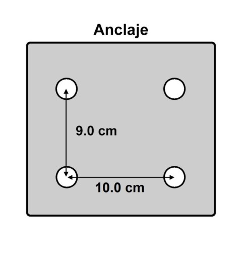 anclaje aro basculante