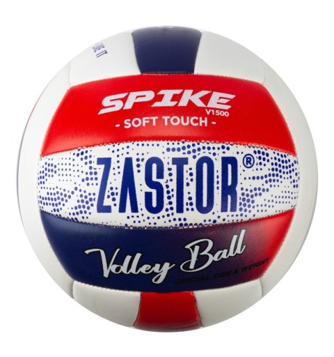 Balón Voleibol Zastor Spike 4V1500 Rojo/Azul T-4