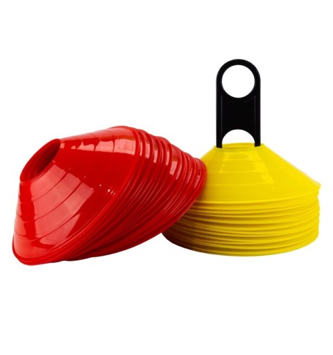 Set 40 Conos Zastor AG-404 Rojo/Amarillo