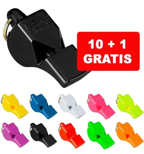 Set 10+1 Gratis - Silbato Fox 40 Classic