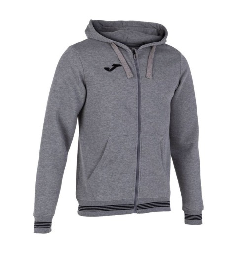 chaqueta con capucha gris de joma