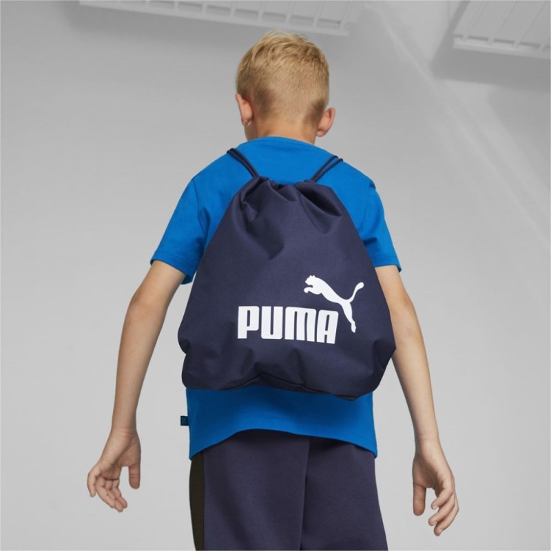 lleva tu ropa deportiva de manera comoda con esta gym sack de puma