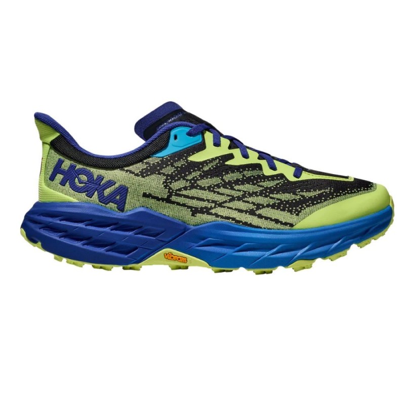 zapatilla trail hoka verde