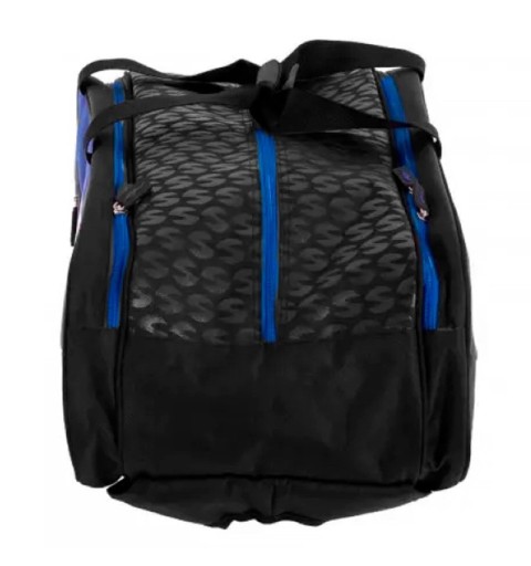 mochila para palas de padel softee azul