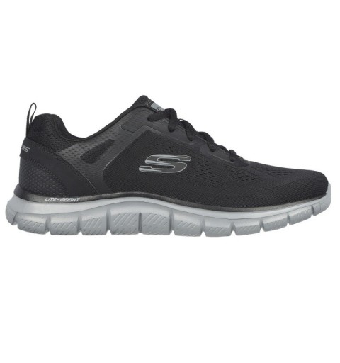 skechers negra hombre